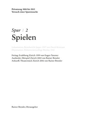 cover image of Spur 2 Spielen